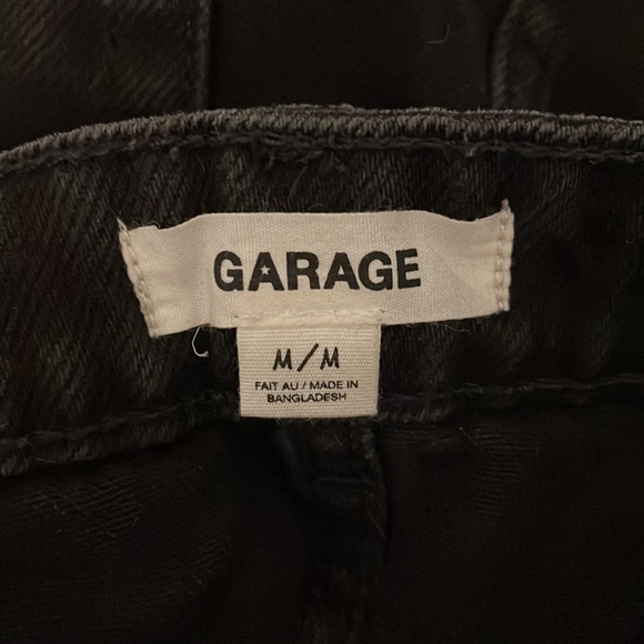 Garage black denim skirt - Picture 10 of 12